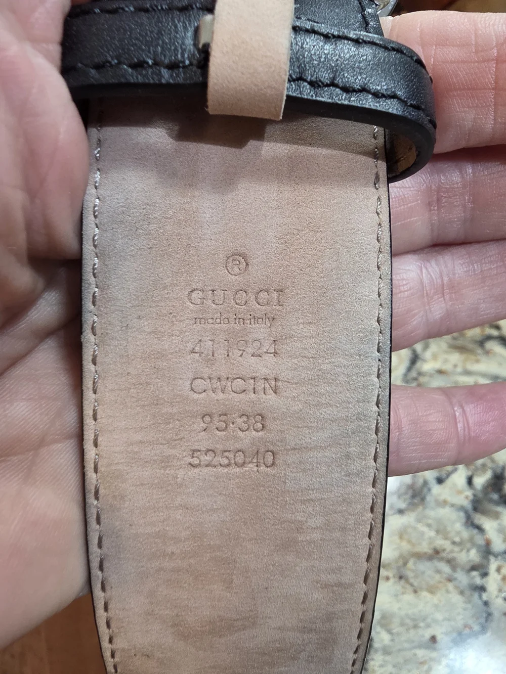 Authentic Gucci Belt Guccisdima Print